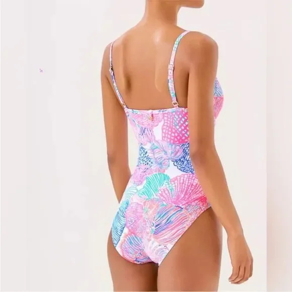 Lilly Pulitzer Zira One-Piece Swimsuit NWT - Picture 2 of 5